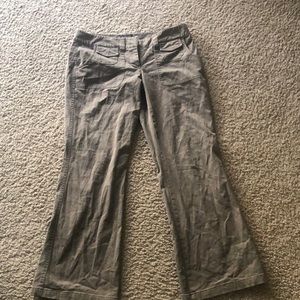Brown low wasted the limited pants for woman